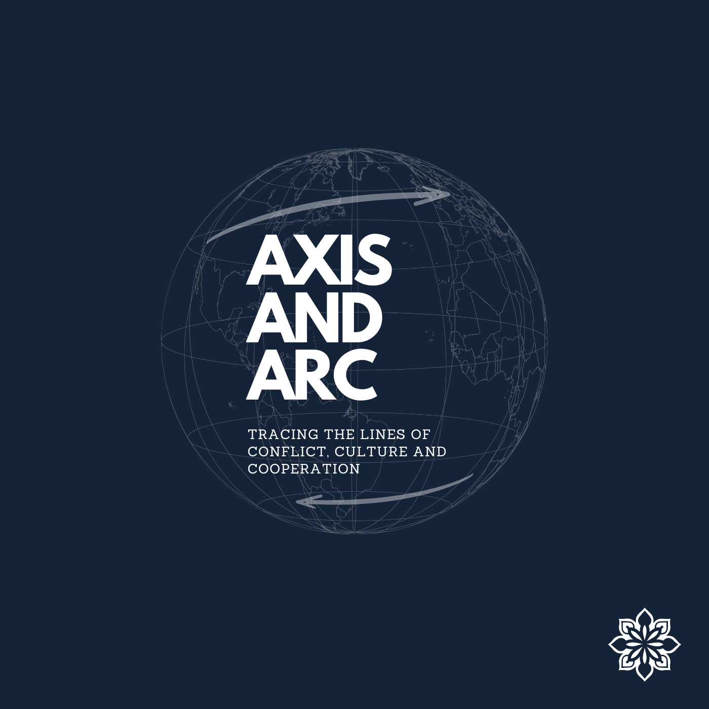 Axis and Arc podcast cover art — MEA Institute podcast on conflict, culture and cooperation in the Middle East and Africa